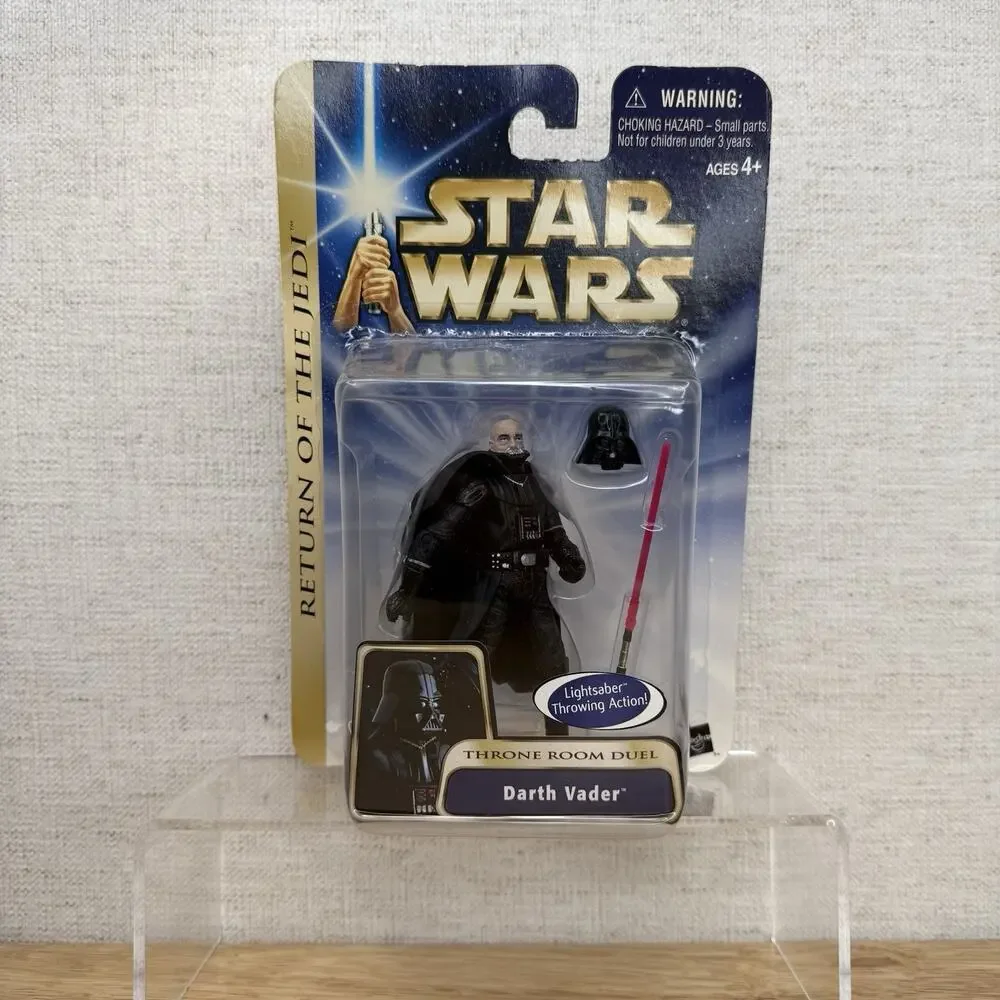 Star Wars Saga Darth Vader Throne Room Duel 2003 #18 Action Figure New MOC ROTJ